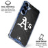 MLB Oakland Athletics Dark Wash Galaxy S25 FE Clear Case