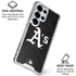MLB Oakland Athletics Dark Wash Galaxy S25 Ultra Clear Case