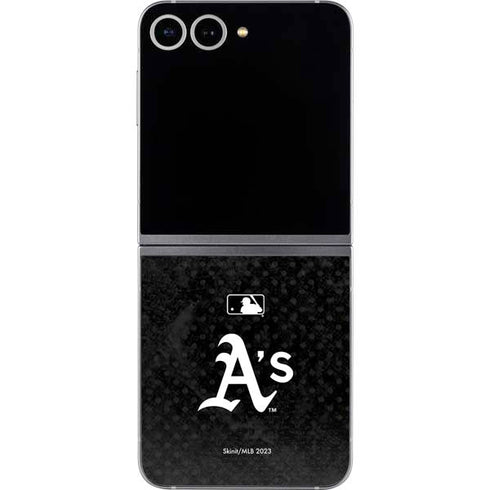 MLB Oakland Athletics Dark Wash Galaxy Z Flip6 Skin