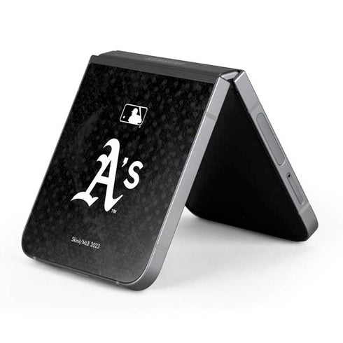 MLB Oakland Athletics Dark Wash Galaxy Z Flip6 Skin