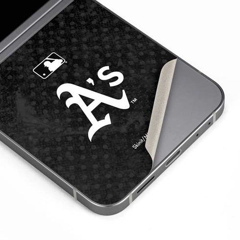 MLB Oakland Athletics Dark Wash Galaxy Z Flip6 Skin