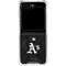 MLB Oakland Athletics Dark Wash Galaxy Z Flip6 Clear Case