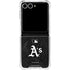 MLB Oakland Athletics Dark Wash Galaxy Z Flip7 Clear Case