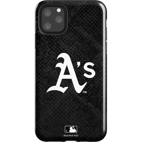 MLB Oakland Athletics Dark Wash iPhone Cases
