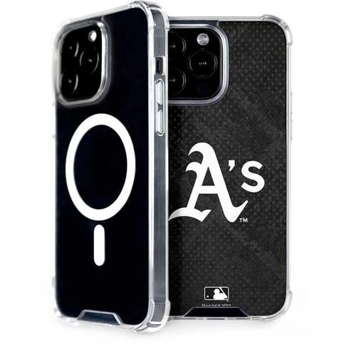 MLB Oakland Athletics Dark Wash iPhone Cases
