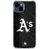 MLB Oakland Athletics Dark Wash iPhone 15 Clear Case