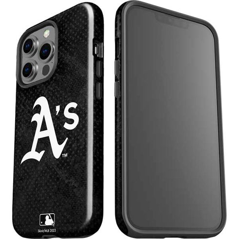 MLB Oakland Athletics Dark Wash iPhone 15 Pro Impact Case