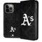 MLB Oakland Athletics Dark Wash iPhone 15 Pro Max Folio Case