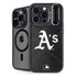 MLB Oakland Athletics Dark Wash iPhone 15 Pro Max Kickstand Case