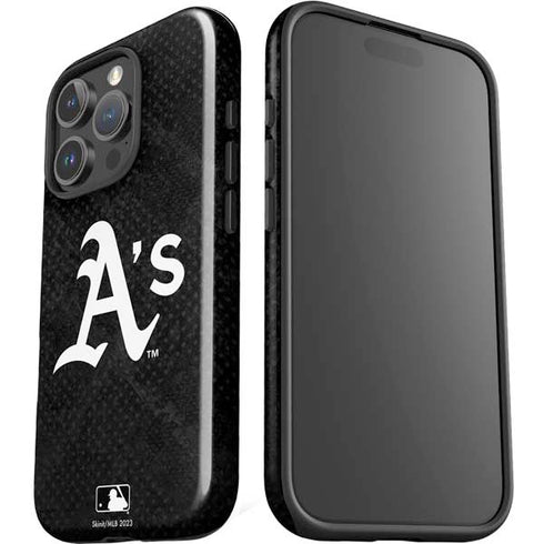 MLB Oakland Athletics Dark Wash iPhone 16 Pro Impact Case