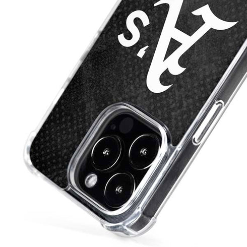 MLB Oakland Athletics Dark Wash iPhone 16 Pro Max MagSafe Case