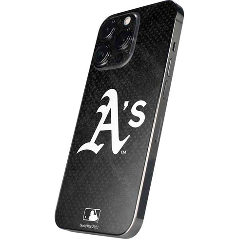 MLB Oakland Athletics Dark Wash iPhone 16 Pro Max Skin