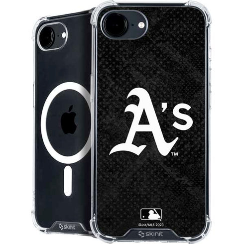 MLB Oakland Athletics Dark Wash iPhone 16e MagSafe Case