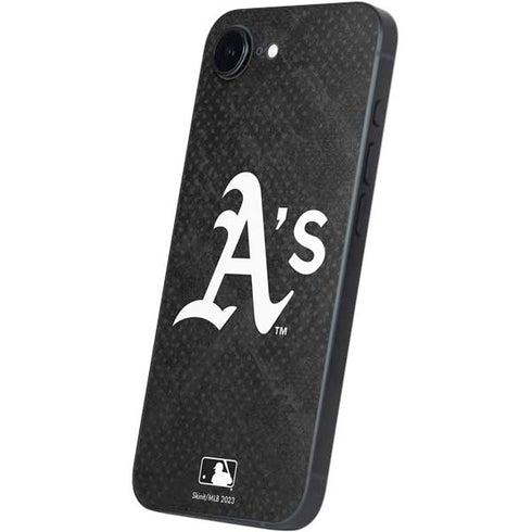 MLB Oakland Athletics Dark Wash iPhone 16e Skin