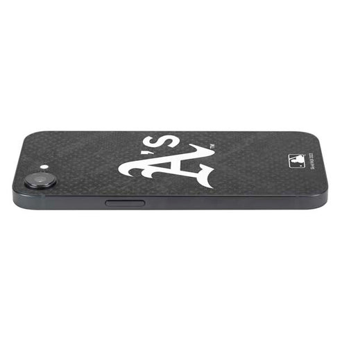 MLB Oakland Athletics Dark Wash iPhone 16e Skin