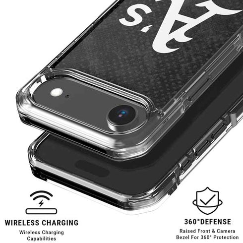 MLB Oakland Athletics Dark Wash iPhone 17 Air Clear Case