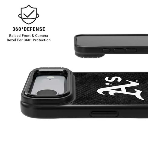 MLB Oakland Athletics Dark Wash iPhone 17 Air Kickstand Case