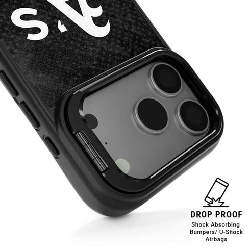 MLB Oakland Athletics Dark Wash iPhone 17 Pro Kickstand Case