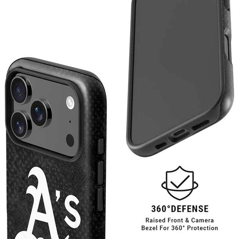 MLB Oakland Athletics Dark Wash iPhone 17 Pro Magsafe Impact Case