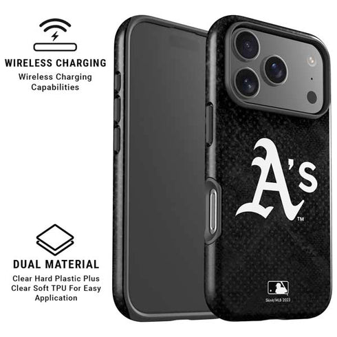 MLB Oakland Athletics Dark Wash iPhone 17 Pro Magsafe Impact Case