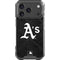 MLB Oakland Athletics Dark Wash iPhone 18 Pro Clear Case