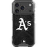 MLB Oakland Athletics Dark Wash iPhone 18 Pro Clear Case