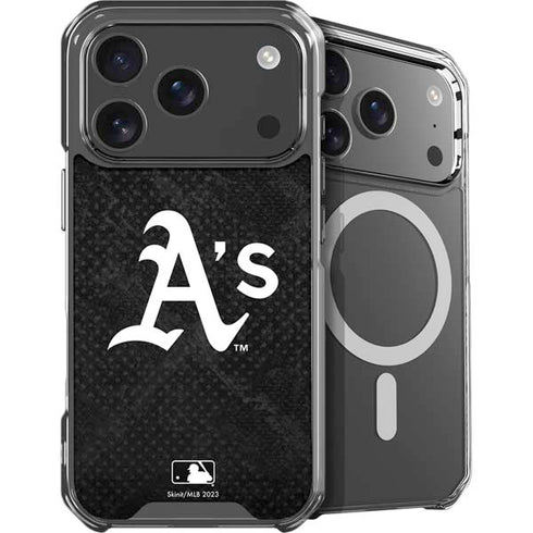 MLB Oakland Athletics Dark Wash iPhone 18 Pro Max MagSafe Case