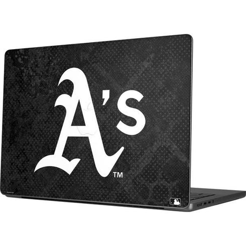 MLB Oakland Athletics Dark Wash Apple MacBook Pro 14-inch Skin