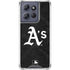 MLB Oakland Athletics Dark Wash Moto G 5G (2025) Clear Case