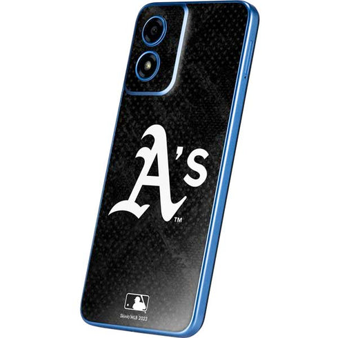 MLB Oakland Athletics Dark Wash Moto G Play 4G (2024) Skin