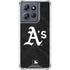 MLB Oakland Athletics Dark Wash Moto G Stylus 5G (2025) Clear Case