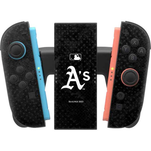 MLB Oakland Athletics Dark Wash Nintendo Switch 2 (2025) Joy-Con Controller Skin