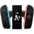 MLB Oakland Athletics Dark Wash Nintendo Switch 2 (2025) Joy-Con Controller Skin