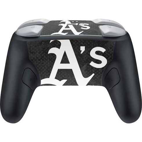 MLB Oakland Athletics Dark Wash Nintendo Switch 2 (2025) Pro Controller Skin