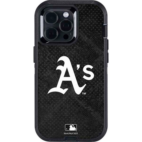 MLB Oakland Athletics Dark Wash Otterbox Defender iPhone Skin
