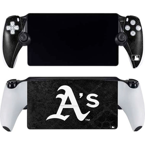 MLB Oakland Athletics Dark Wash PlayStation PS5 Skins