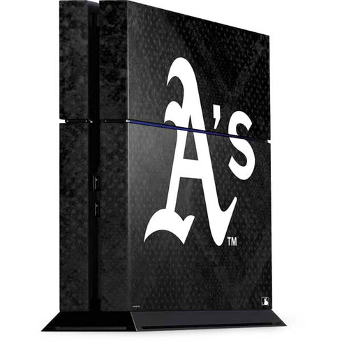 MLB Oakland Athletics Dark Wash PlayStation PS4 Skins