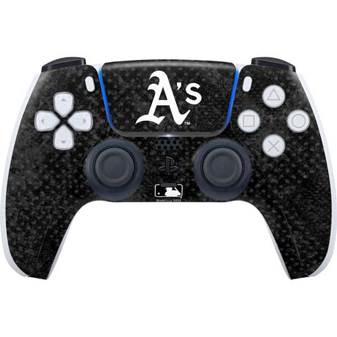MLB Oakland Athletics Dark Wash PlayStation PS5 Skins