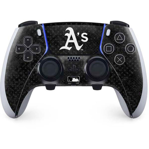 MLB Oakland Athletics Dark Wash PS5 DualSense Edge Pro Controller Skin