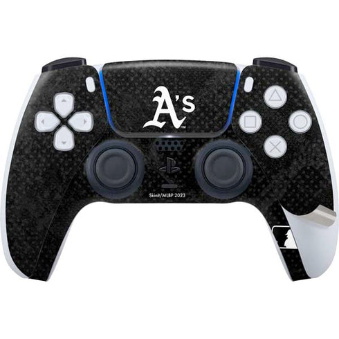 MLB Oakland Athletics Dark Wash PS5 Pro Bundle Skin