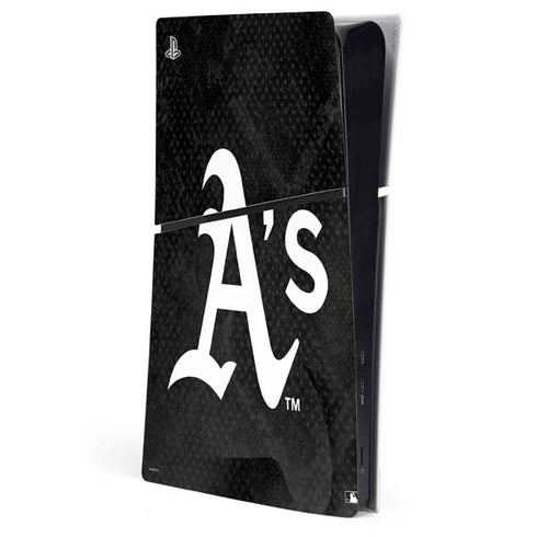 MLB Oakland Athletics Dark Wash PlayStation PS5 Skins