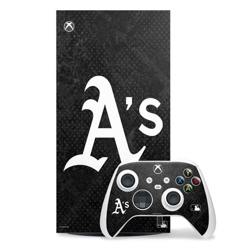 MLB Oakland Athletics Dark Wash Xbox Series X Skins