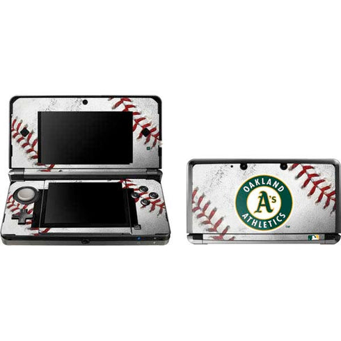 MLB Oakland Athletics Game Ball Nintendo Skins