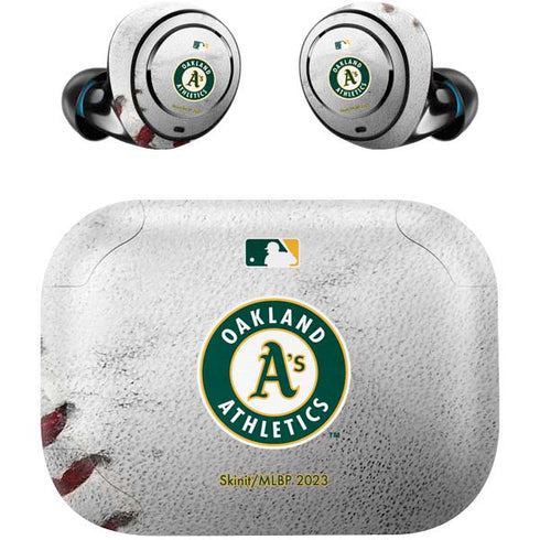 MLB Oakland Athletics Game Ball Amazon Echo Buds Skin