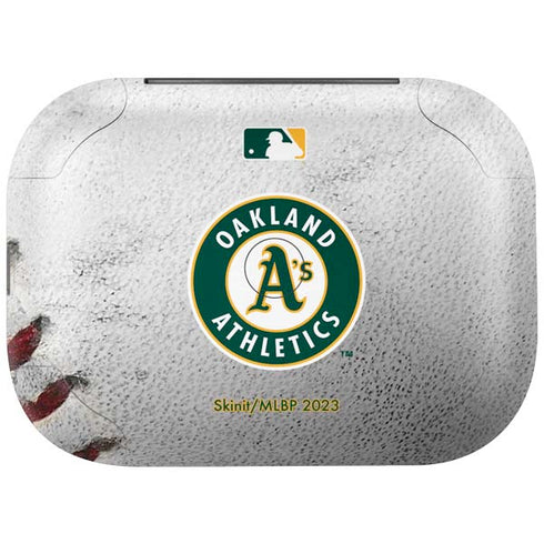 MLB Oakland Athletics Game Ball Amazon Echo Buds Skin