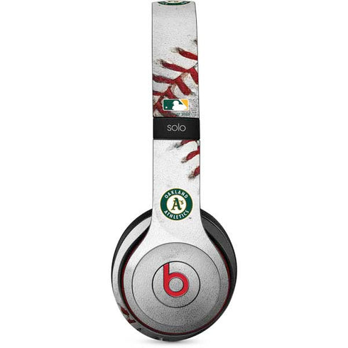 MLB Oakland Athletics Game Ball Beats Solo 3 Wireless Skin