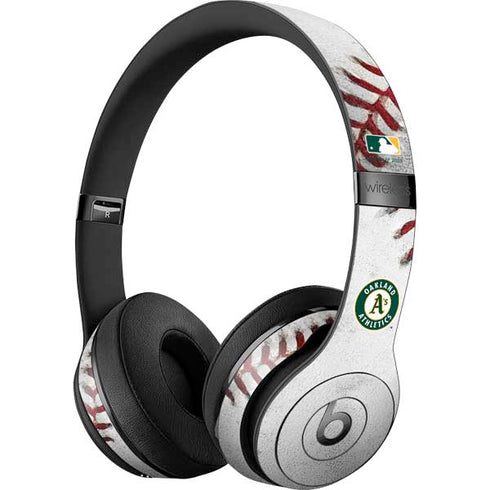 MLB Oakland Athletics Game Ball Beats Solo 3 Wireless Skin