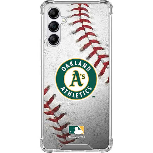 MLB Oakland Athletics Game Ball Gabb Phone 4 Clear Case