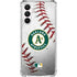 MLB Oakland Athletics Game Ball Galaxy A16 5G Clear Case