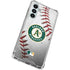MLB Oakland Athletics Game Ball Galaxy A16 5G Clear Case